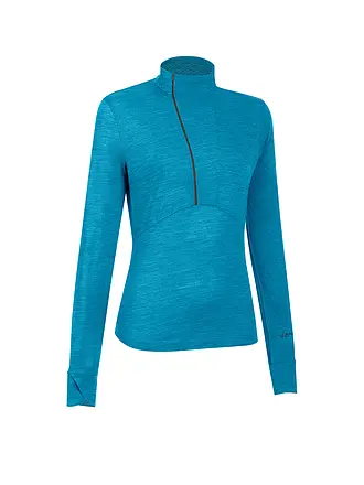 LAMUNT | Zipshirt funzionale da donna Alexandra | blau